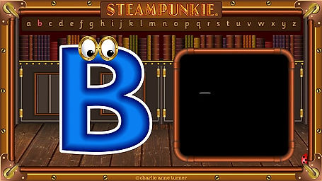 Letter Bb SteamPunkie